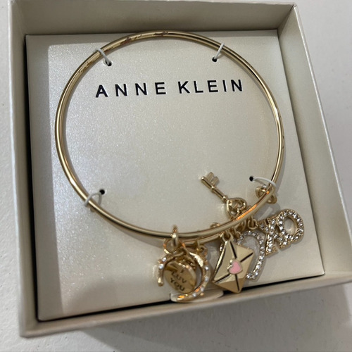Pulsera Anne Klein Gold-tone Mixed Amor