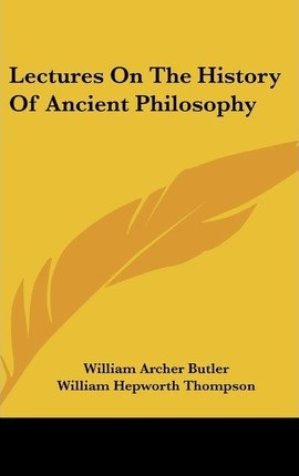 Libro Lectures On The History Of Ancient Philosophy - Wil...