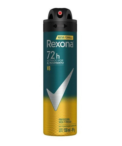 Desodorante Spray Rexona Men 150 Ml V8