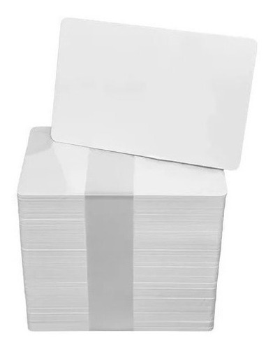 Imagem 5 de 6 de Cartão Pvc Branco 0,76mm Cr80 500 Unidades