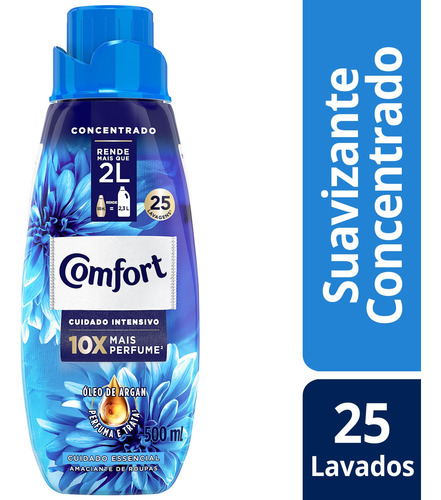 Comfort Suavizante Concentrado Cuidado Esencial 500 Ml