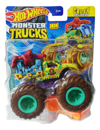 Hot Wheels Monster Truck Crush Delivery Chango 