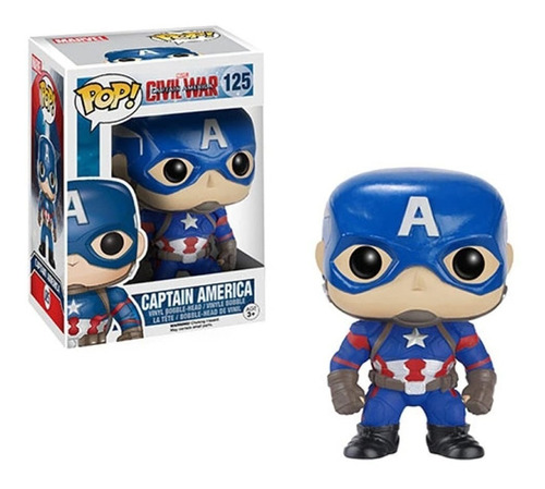 Funko Pop Civil War Capitán América #125