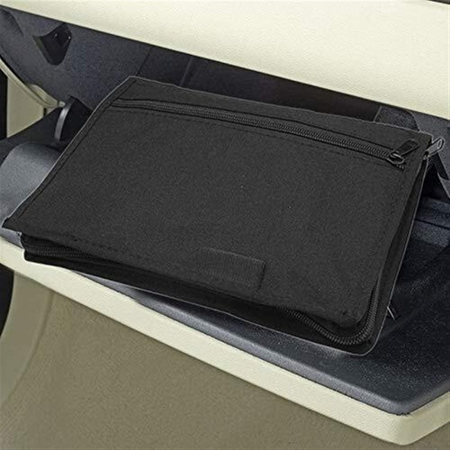 Para Porta Documentos De Coche Con Doble Cierre Y