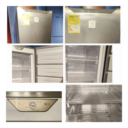 Congelador Vertical Electrolux 168l Plata Efuy16p3hvg (Usado)