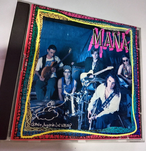 Cd Maná-donde Jugaran Los Niños? 1992 Rock Pop Fher Alex Vam