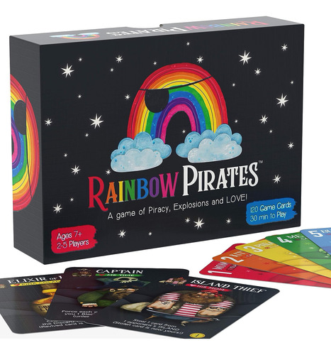 Juego De Mesa Rainbow Pirates/cartas