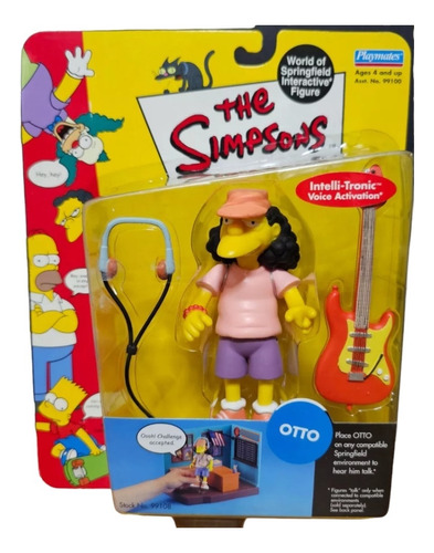 Los Simpsons Playmates - Otto
