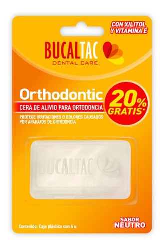 Bucal Tac Cera S/sabor -20%