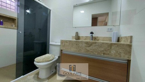 Imagem 17 de 30 de Casa Alto Padrão Com 4 Suítes E Lazer À Venda Em Guarujá/sp - 3535