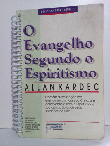 Livro O Evangelho Segundo O Espiritismo