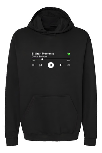 Sudadera Musical Carlos Sadness | El Gran Momento