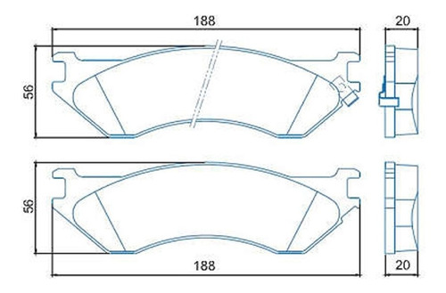 Pastilha Freio Traseiro Dodge Ram 1500 Jurid Hq2190a