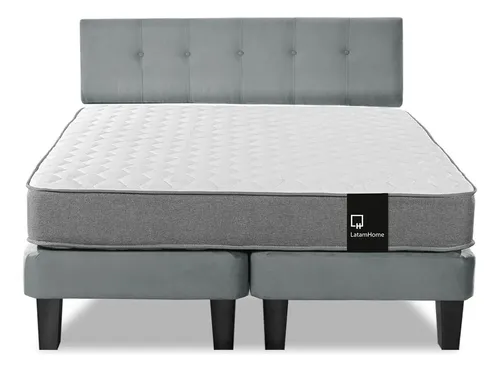 Cama Europea Latam Home Zen Best 2 Plazas Dividida | MercadoLibre