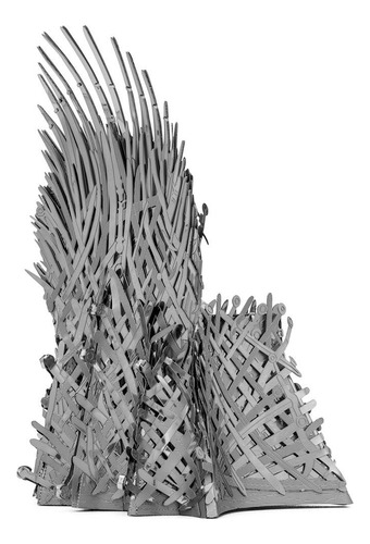 Maqueta Metálica Metal Earth Argentina Trono De Hierro Got