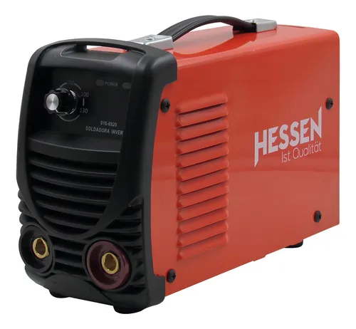 Soldadora inverter Hessen 130A color rojo/negro 220V
