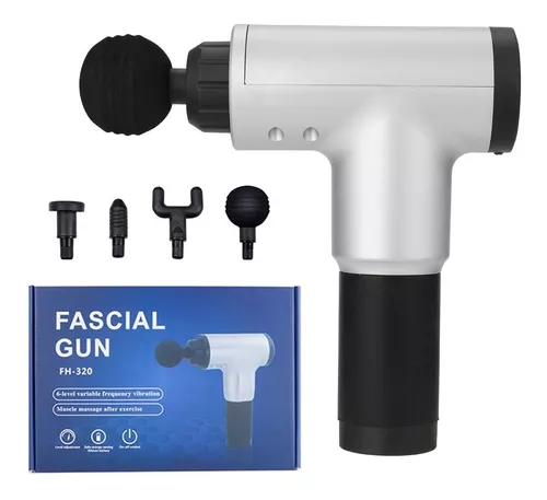 Masajeador Muscular Corporal Recargable Fascial Gun Ds-118 – COLMETECNO