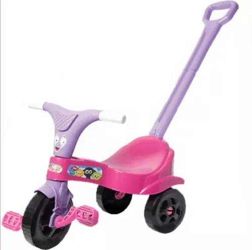 Motoca Infantil Smile Rosa Biemme