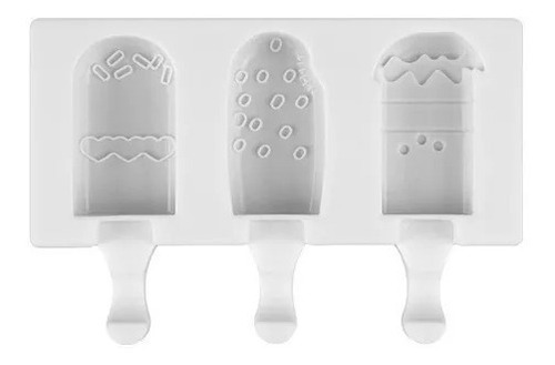 Moldes De Silicona Para Helados Molde Paletas Helado Mini437