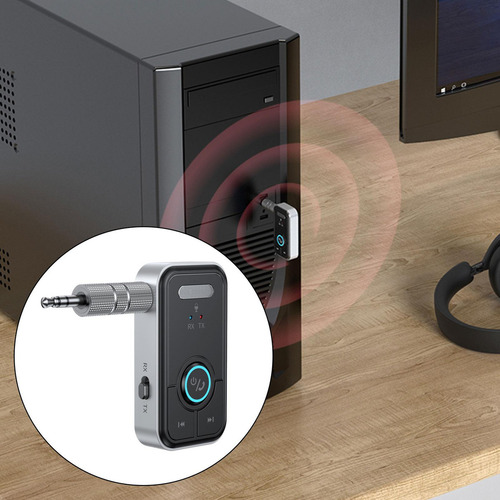 Receptor Y Transmisor Bluetooth 5,3, Adaptador De Audio Para