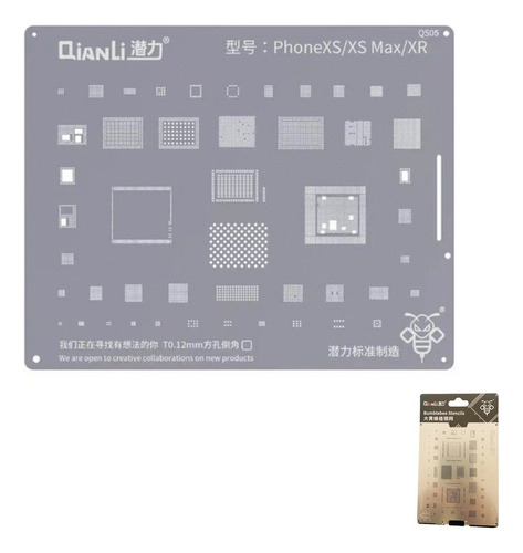 Stencil Compatible Con iPhone XR Xs Xs Max Reballing Qianli