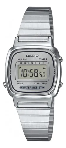 Casio Vintage Mini Ícone Prata