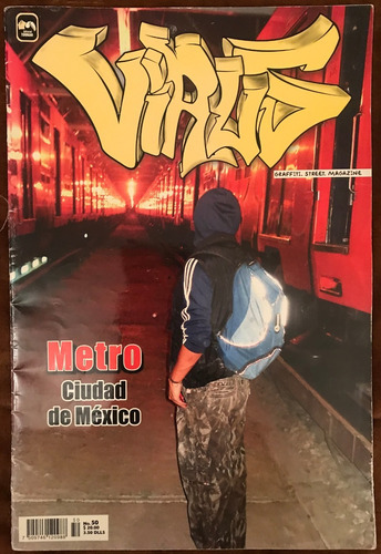 Revista Virus Graffiti Especial Metro Cdmx Suburbano México