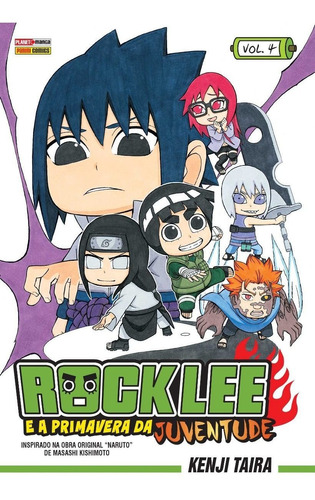 Rock Lee 4! A Primavera Da Juventude! Mangá Panini! Lacrado