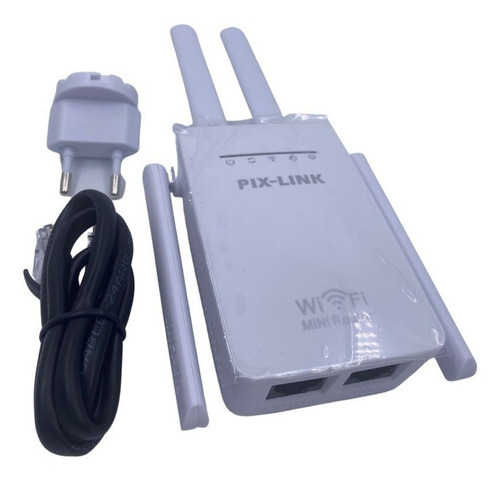 Repetidor Wi-fi Mini Roteador Wireless 4 Antenas 2800m