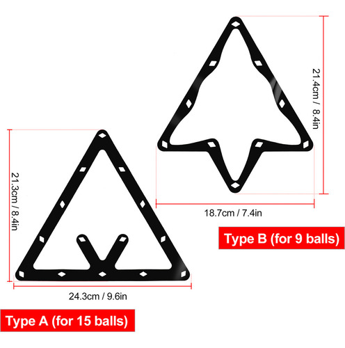 Pegatinas Magic Rack, 6 Piezas, Soporte Para Bolas, Estante