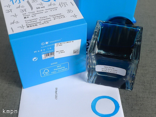 Tinta Montblanc - 50 Ml - Unicef Blue