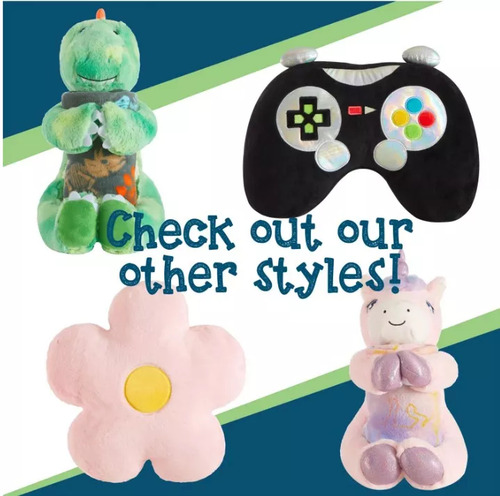 Set Control Gamer Almohada Peluche Y Cobijita Your Zone / C