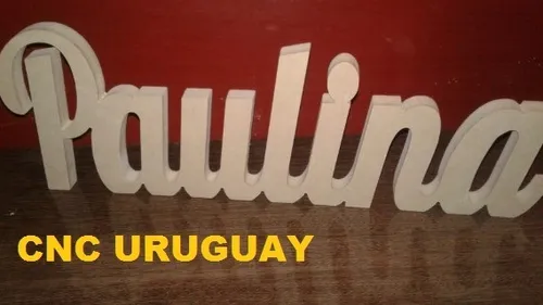 comprar Nombre Paulina -  Hecha En Mdf 16cm. Para Decoración
