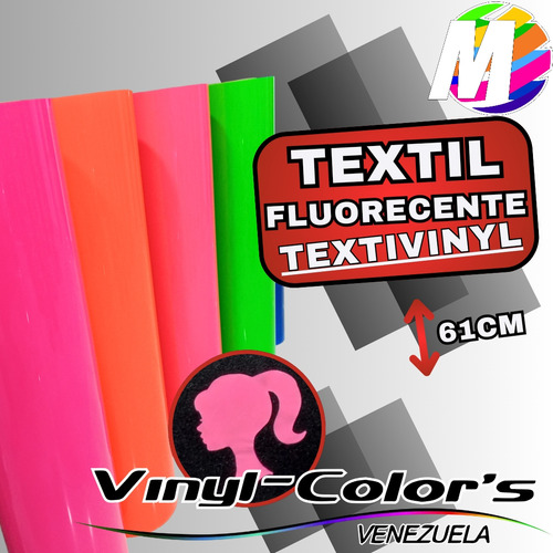 Vinil Textil Fluorescente 