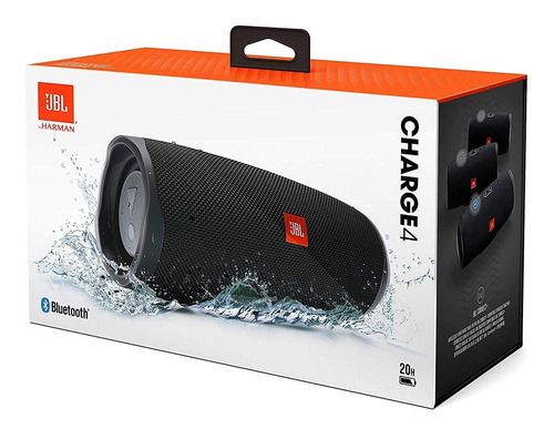 Jbl Charge 4 Altavoz Waterproof Portable Bluetooth Speaker