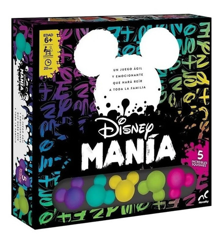 Disney Mania (juego De Mesa)  Novelty