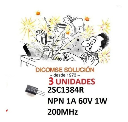 2sc1384r  C1384 2sc1384  Transistor Por 3 Unidades