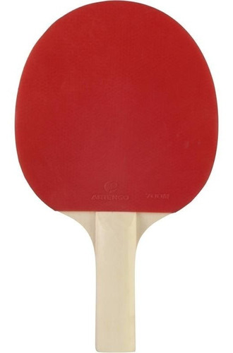 Raqueta Ping Pong Adulto Fr 710 Rojo Y Negro Artengo Orig.