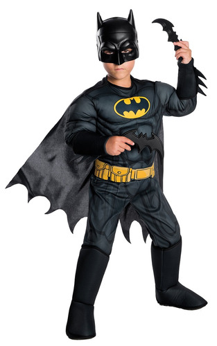 Rubie's Costume Boys Dc Comics Deluxe Batman Medium