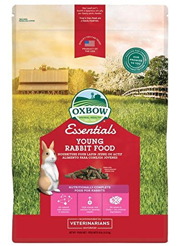 Oxbow Essentials Bunny Basics Conejo Joven Comida Alfalfa Ha