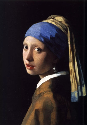 1 Pintura De Diamante 5d Diy De Johannes Vermeer, 40 X 30 Cm