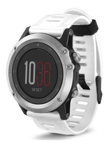 Correa Extensible Reloj Garmin Fenix 3 Hr - Silicona Blanco