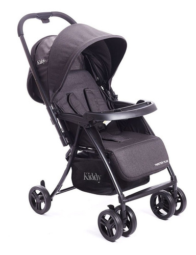 Imagen 3 de 5 de Cochecito Bebé Kiddy Twister Manija Rebatible Reclina 180º