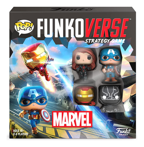 Funkoverse: Paquete De 4 Marvel 100