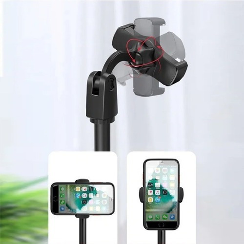 Imagen 2 de 9 de Soporte Celular Extensible Rota 360 Escritorio Zoom Selfie