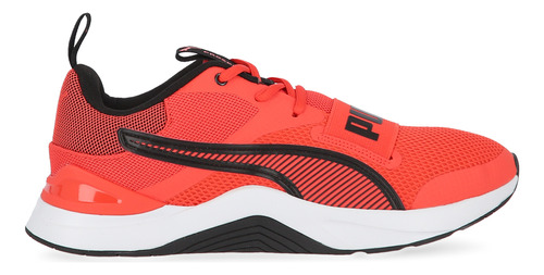 Zapatillas Entrenamiento Puma Prospect En Negro Y Rojo | Dex