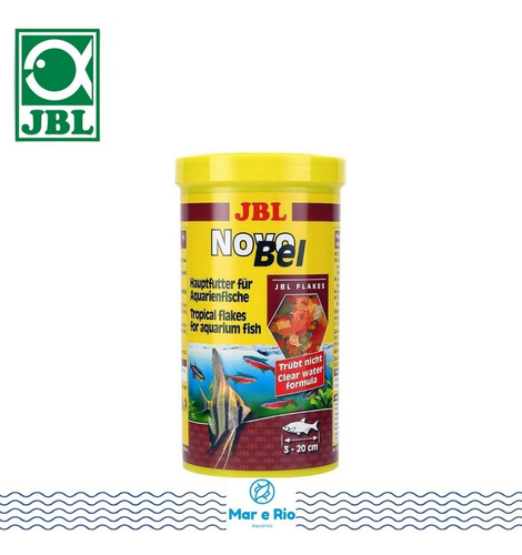 Ração Jbl Novo Bel 18g 100ml Novobel Peixes Tropicais