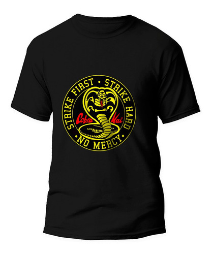 Remera Algodón Premium Cobra Kai Dtg - 110