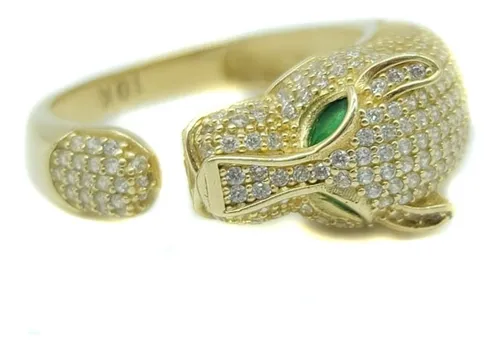 Anillo outlet pantera oro