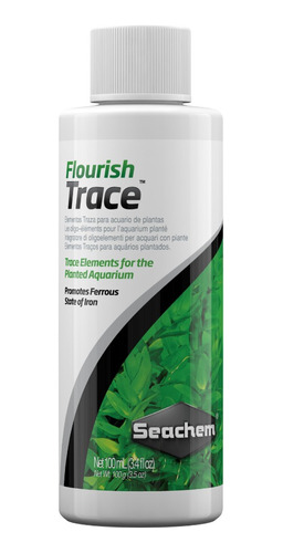 Flourish Trace 100ml Fertilizante Completo Plantas Seachem 